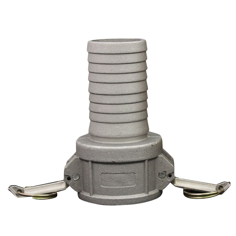 6 Hose Barb C-Style Cam and Groove Coupler