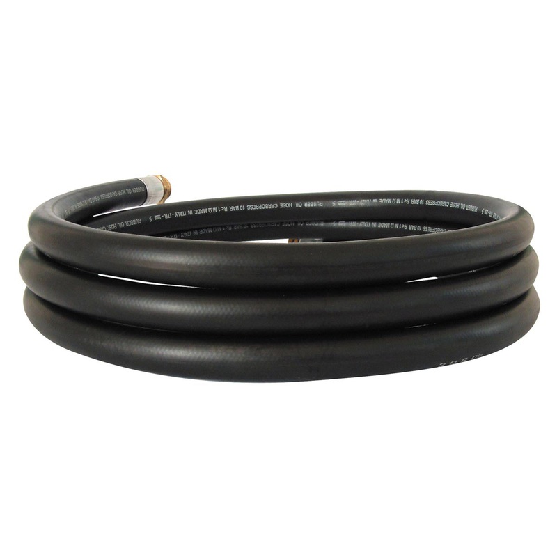 ZE3414  3/4-Inch X 14-Foot Antistatic Rubber Hose for Diesel Fuel