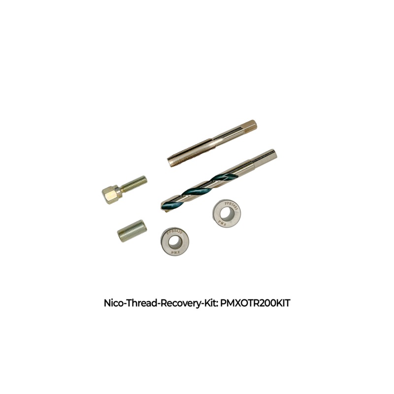 Ford 6.7L Power Stroke Fuel Injector Hold Down Bolt (Nico) Cylinder Head Repair Refresh Kit