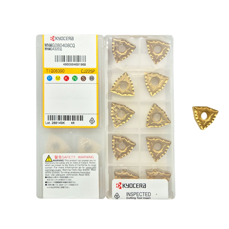 Kyocera wnmg insert 080408 cq cj225 pack of 10