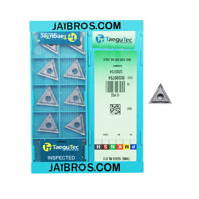TaeguTec TNMG160404 ML K10 grade pack of 10
