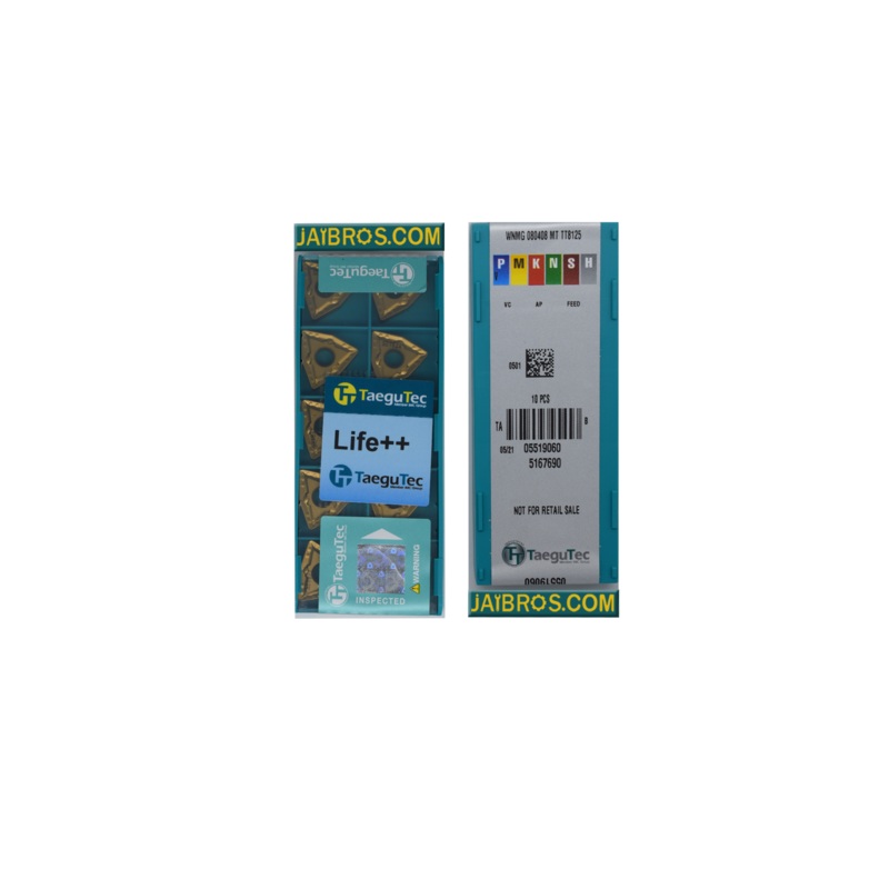 TaeguTec WNMG080408 mt tt8125 grade pack of 10