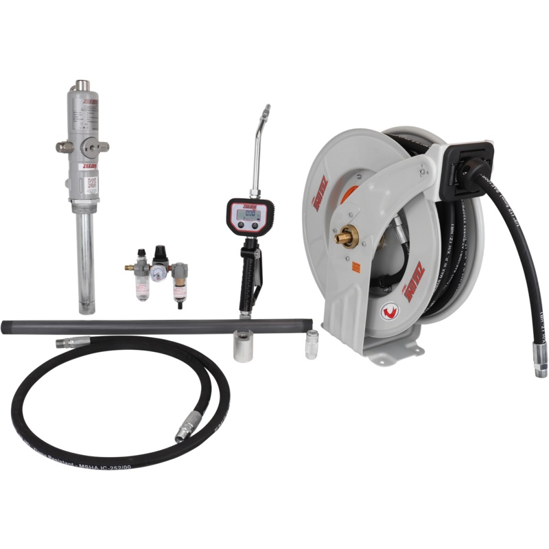 ZE1700K-55-600  3:1 Eco Series Pump Kit 55-Gal w/reel & meter