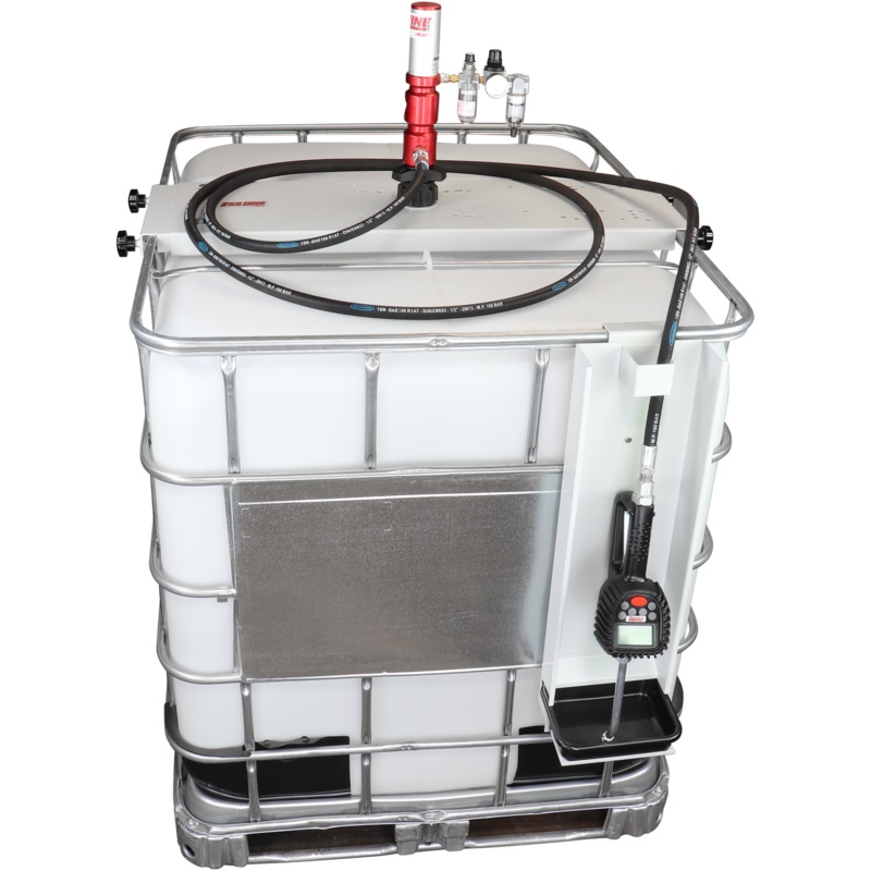 ZE1700PK-IBC-300 – 3:1 Premium Series Pump Kit IBC w/hose & preset meter