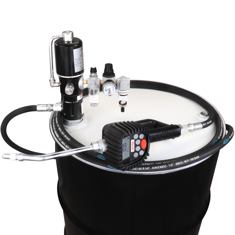 ZE1730K-16-300  5:1 Eco Series Pump Kit 55-Gal w/hose & preset meter