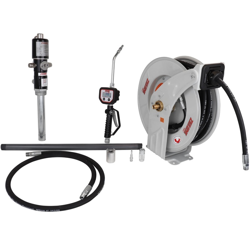 ZE1730K-16-600  5:1 Eco Series Pump Kit 16-Gal w/reel & meter