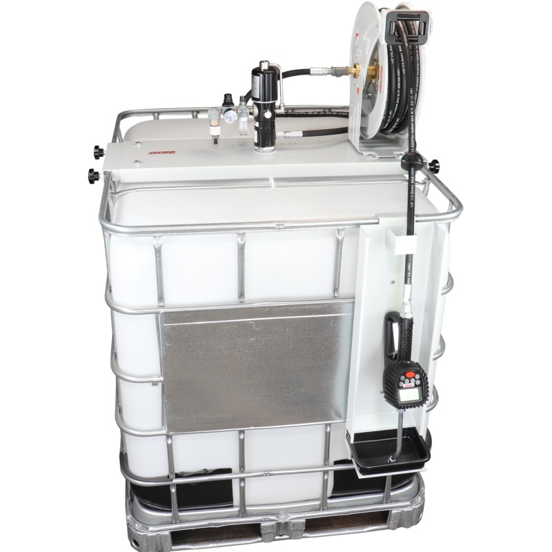 ZE1730K-IBC-500 – 5:1 Eco Series Pump Kit IBC w/reel & preset meter