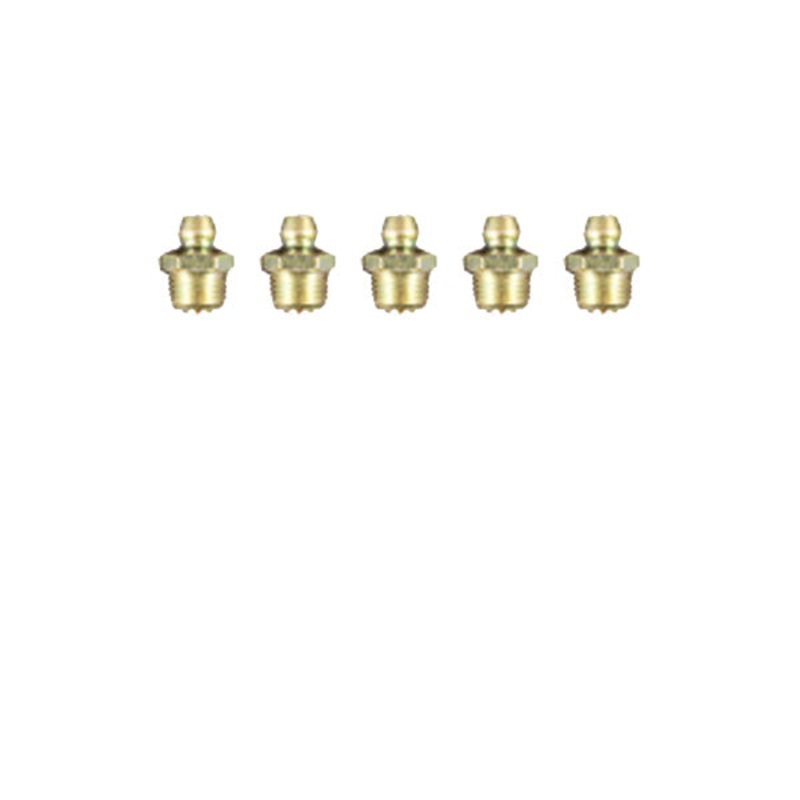 ZE70SP – 1/8 NPT Straight Grease Fitting 5 Pack