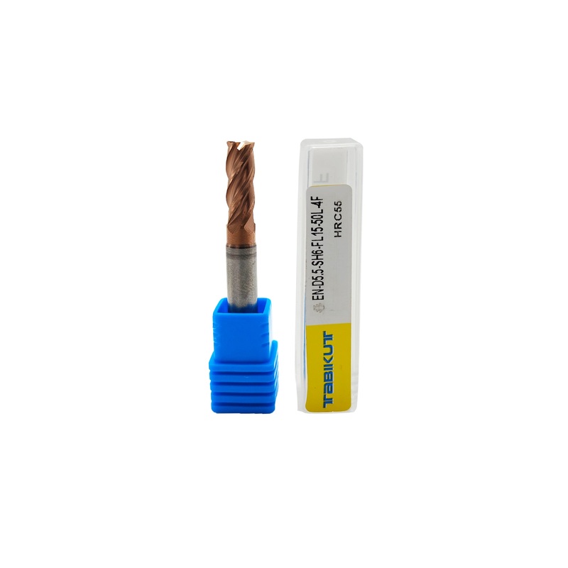 5.5 mm Endmill 55 HRC 4 Flutes Total Length Is 75 MM pack of 1