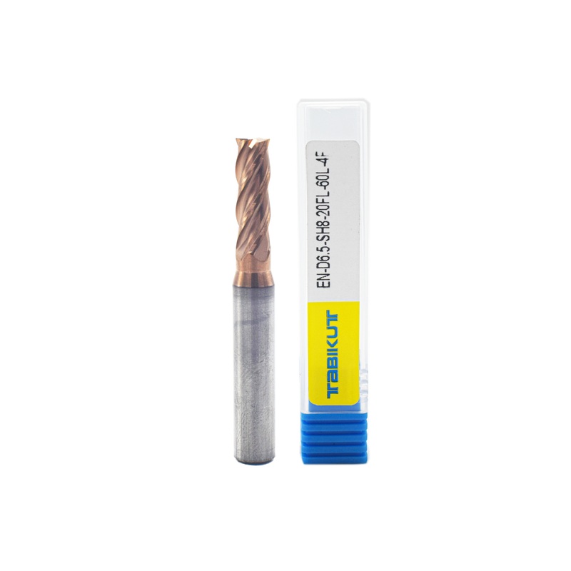 6.5 mm Endmill 55 HRC 4 Flutes Total Length Is 60 MM pack of 1