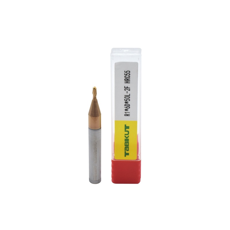 6 mm Shank 2 mm ballnose 55 HRC Tabikut pack of 1