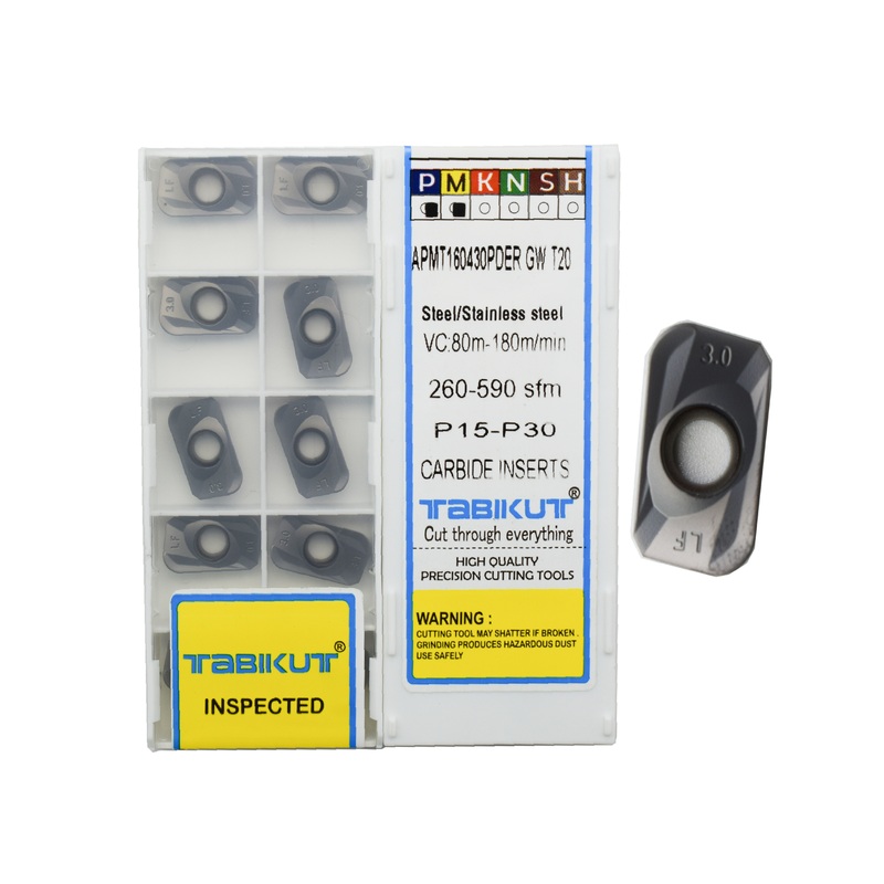 APMT160430 T20 Carbide Insert 3 mm radius TABIKUT Insert apmt16