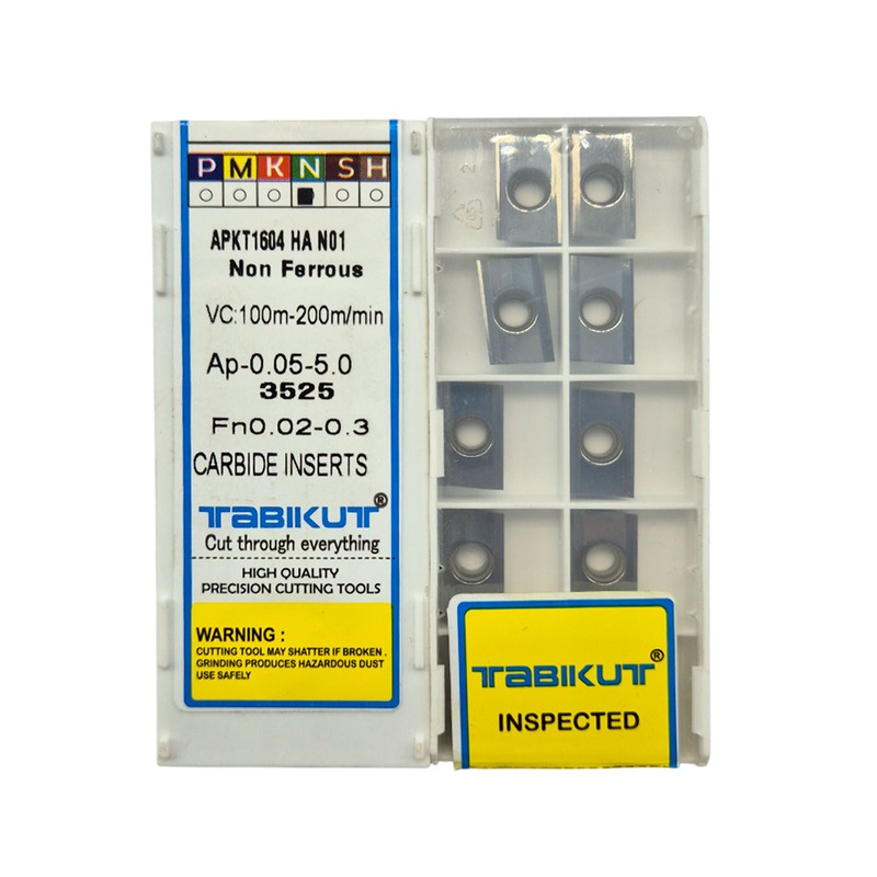 Carbide Insert APKT1604 Tabikut Brand Pack Of 10 Pcs