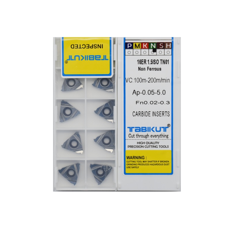 Threading 16ER/IR-1.5 ISO HA N01 aluminum machining insert pack of 10