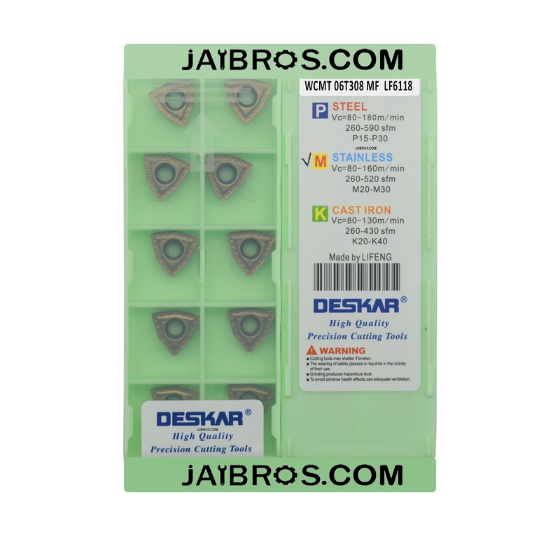 WCMT06T308 MF LF6118 Deskar pack of 10