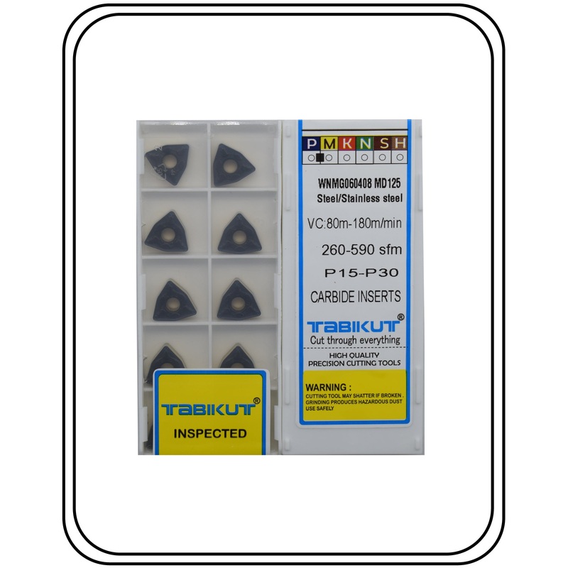 wnmg060408/12 md125 steel grade Tabikut pack of 10