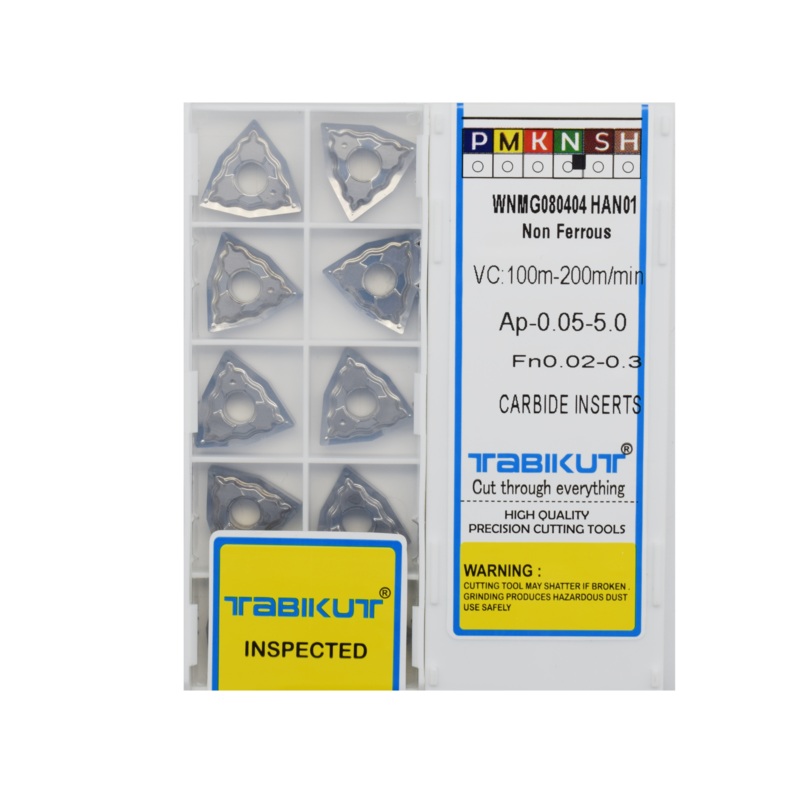 WNMG080404/08 HA N01 aluminum machining insert pack of 10