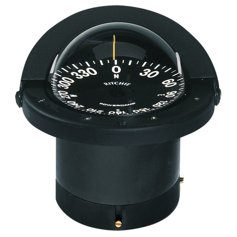 Ritchie FN-201 Navigator Compass – Flush Mount – Black [FN-201]