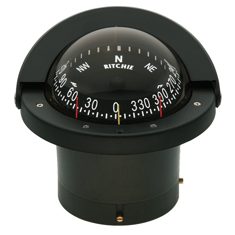 Ritchie FN-203 Navigator Compass – Flush Mount – Black [FN-203]