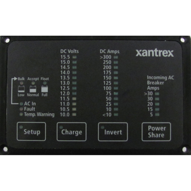 Xantrex Heart FDM-12-25 Remote Panel, Battery Status  Freedom Inverter/Charger Remote Control [84-2056-01]