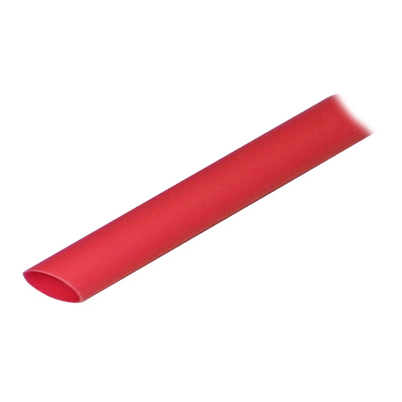 Ancor Adhesive Lined Heat Shrink Tubing (ALT) – 1/2 x 48 – 1-Pack – Red [305648]