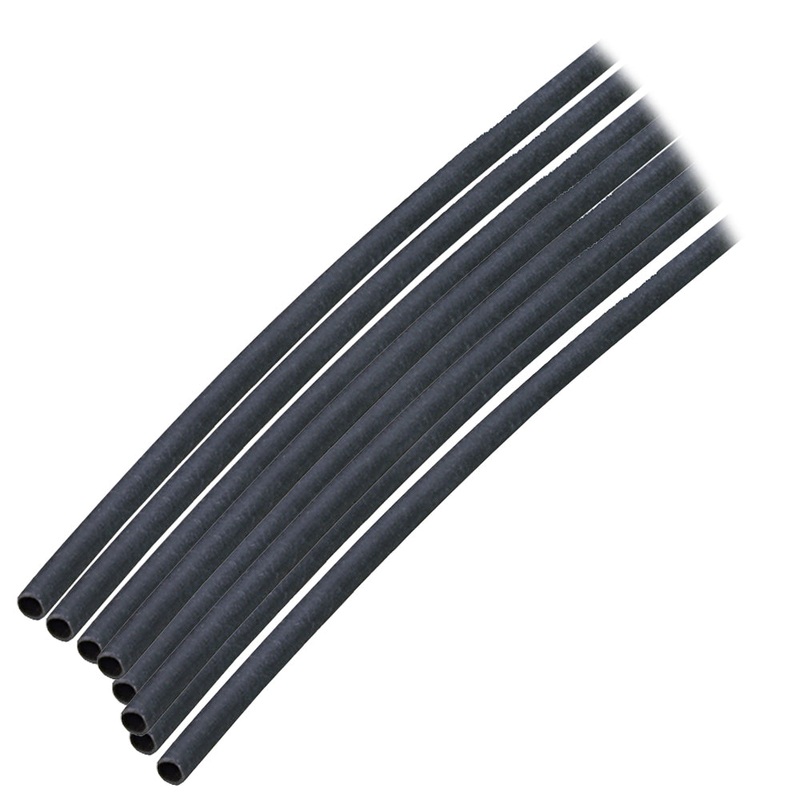 Ancor Adhesive Lined Heat Shrink Tubing (ALT) – 1/8 x 12 – 10-Pack – Black [301124]