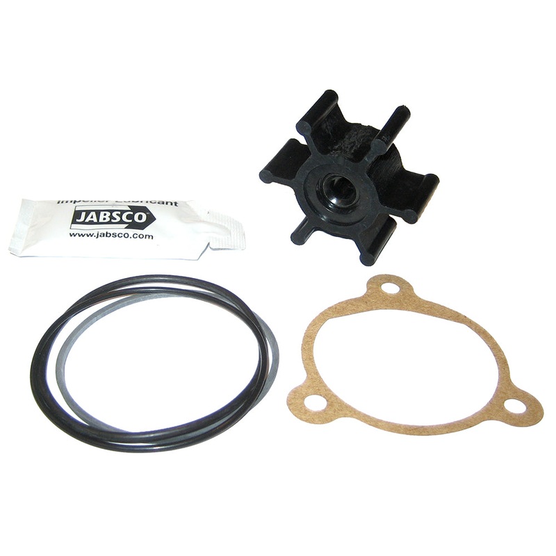 Jabsco Neoprene Impeller Kit w/Cover, Gasket or O-Ring – 6-Blade – 5/16 Shaft Diameter [6303-0001-P]