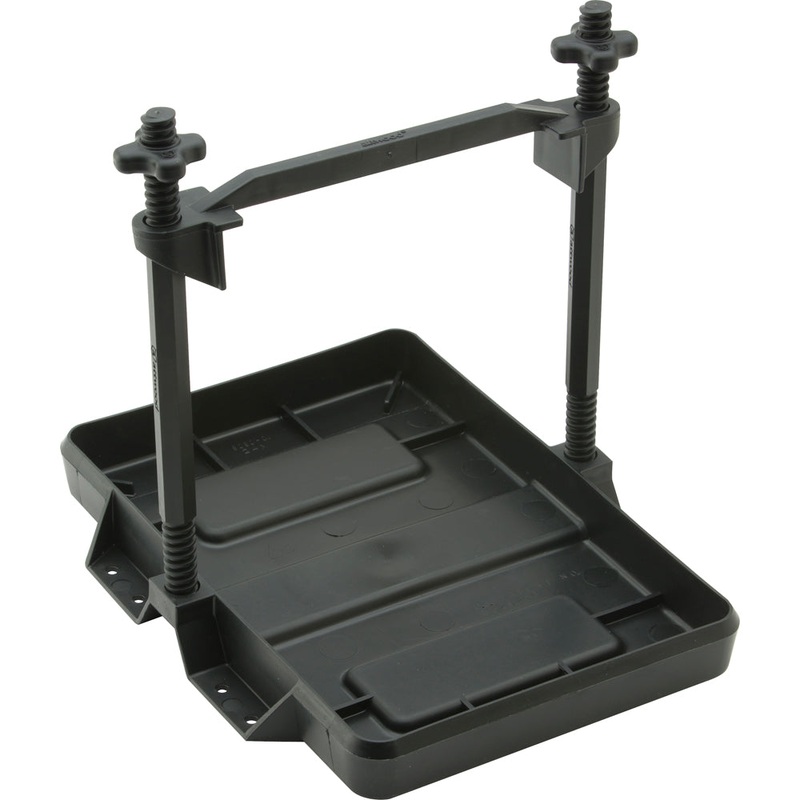 Attwood Heavy-Duty All-Plastic Adjustable Battery Tray – 24 Series [9097-5]