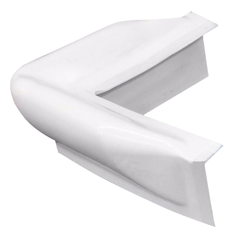Dock Edge Dock Bumper Corner Dockguard – White [73-103-F]