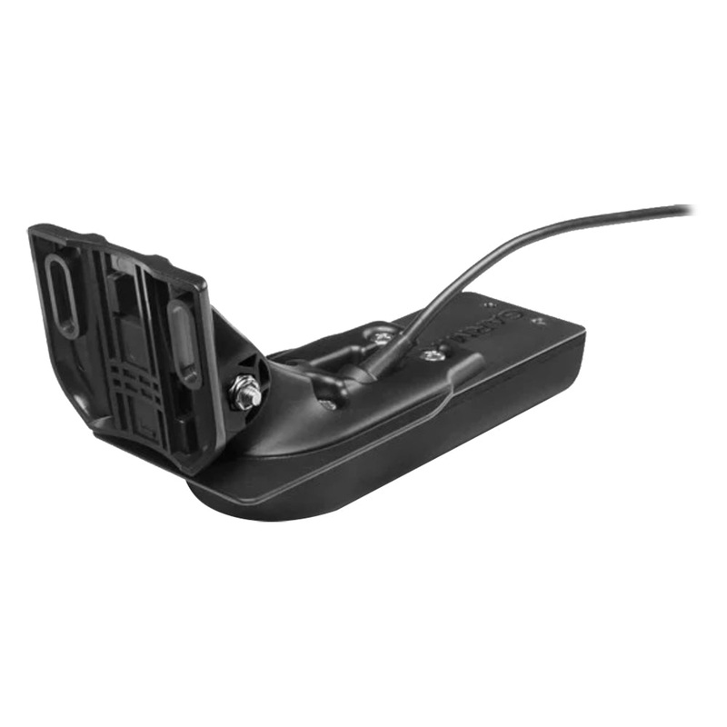 Garmin GT22HW-TM Plastic, TM or Trolling Motor Transducer, High Wide CHIRP/CHIRP DownVu – 455/800kHz, 500W, 8-Pin [010-12403-00]