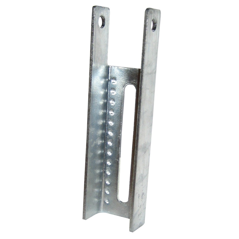 C.E. Smith Vertical Bunk Bracket Dimpled – 7-1/2 [10603G40]