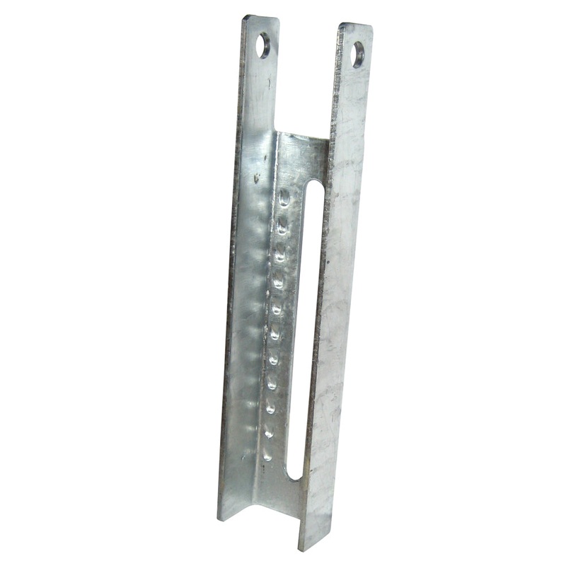 C.E. Smith Vertical Bunk Bracket Lanced – 9-1/2 [10600G40]