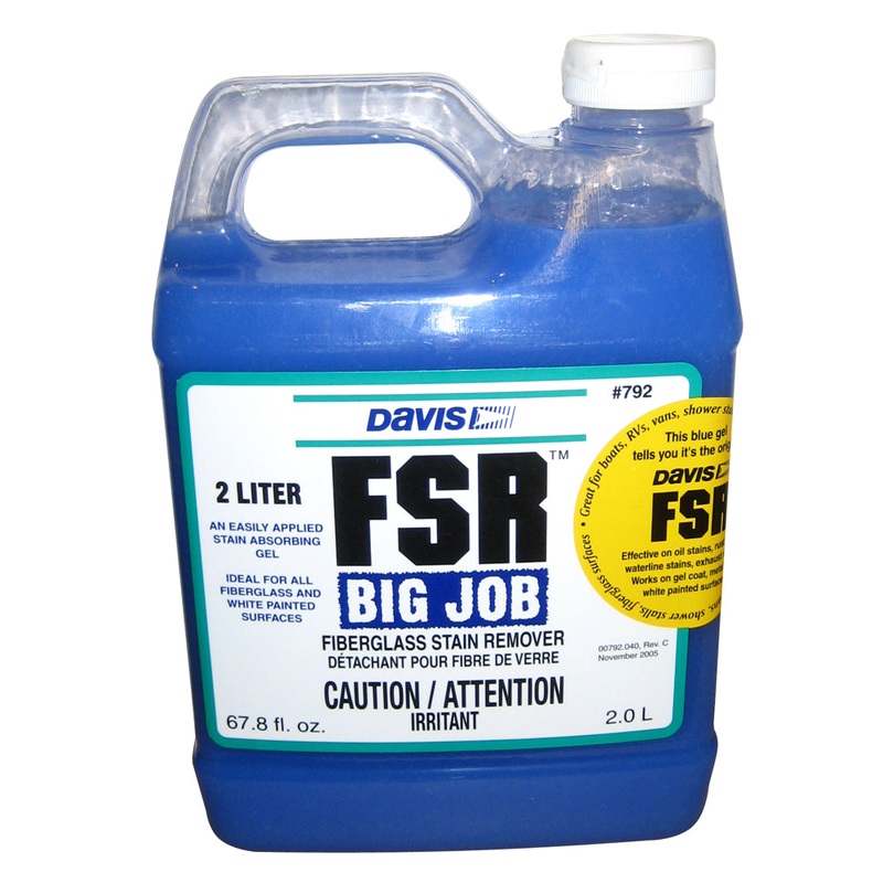 Davis FSR Big Job Fiberglass Stain Remover – 2-Liter [792]