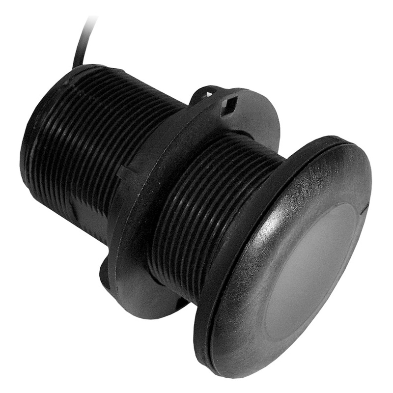 Faria Thru-Hull Transducer – 235kHz, 1-5/8 Diameter & 26′ Cable [SN2060A]