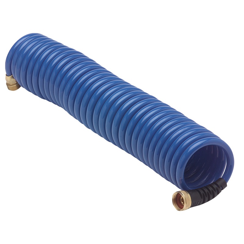 HoseCoil Blue Hose w/Flex Relief – 25′ [HS2500HP]