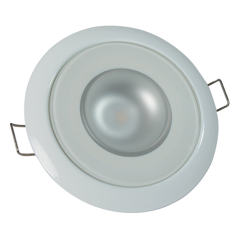 Lumitec Mirage Flush Mount Down Light Spectrum RGBW – White Housing [113127]