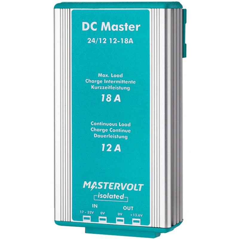 Mastervolt DC Master 24V to 12V Converter – 12A w/Isolator [81500300]