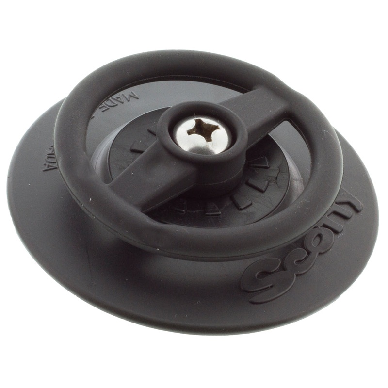 Scotty 443 D-Ring w/3 Stick-On Accessory Mount [0443]