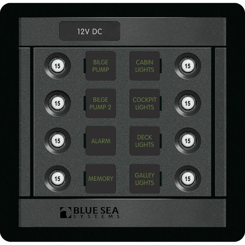 Blue Sea 1450 DC 8 Position CLB Square [1450]