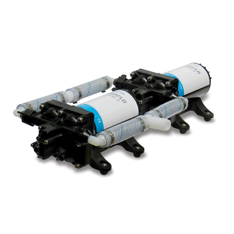 Shurflo by Pentair High Flow Dual Pump System – 24 VDC, 10.0 GPM [4558-163-E75]