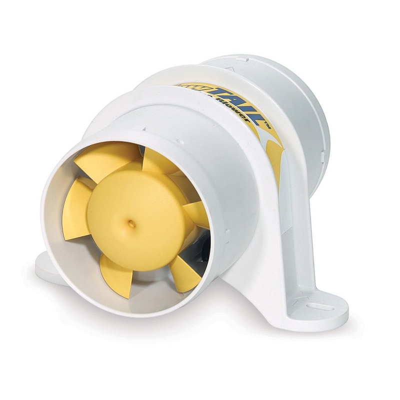 Shurflo by Pentair YELLOWTAIL 3 Marine Blower – 12 VDC, 120 CFM [277-3110]