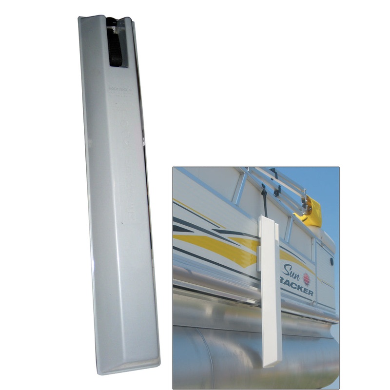 Dock Edge ‘TOON Pontoon Boat Fender – 36 – Grey [53-135-F]
