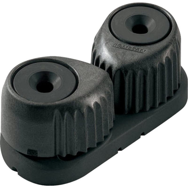 Ronstan C-Cleat Cam Cleat – Medium – Black w/Black Base [RF5410]