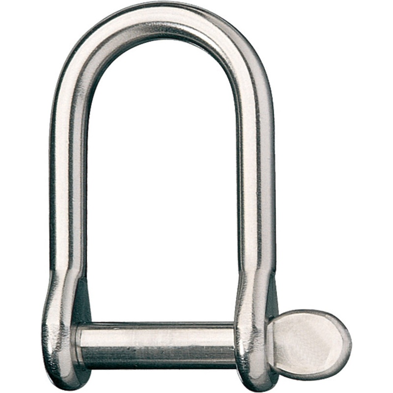 Ronstan Wide Dee Shackle – 1/4Pin – 1-17/32L x 1-7/32W [RF1853]