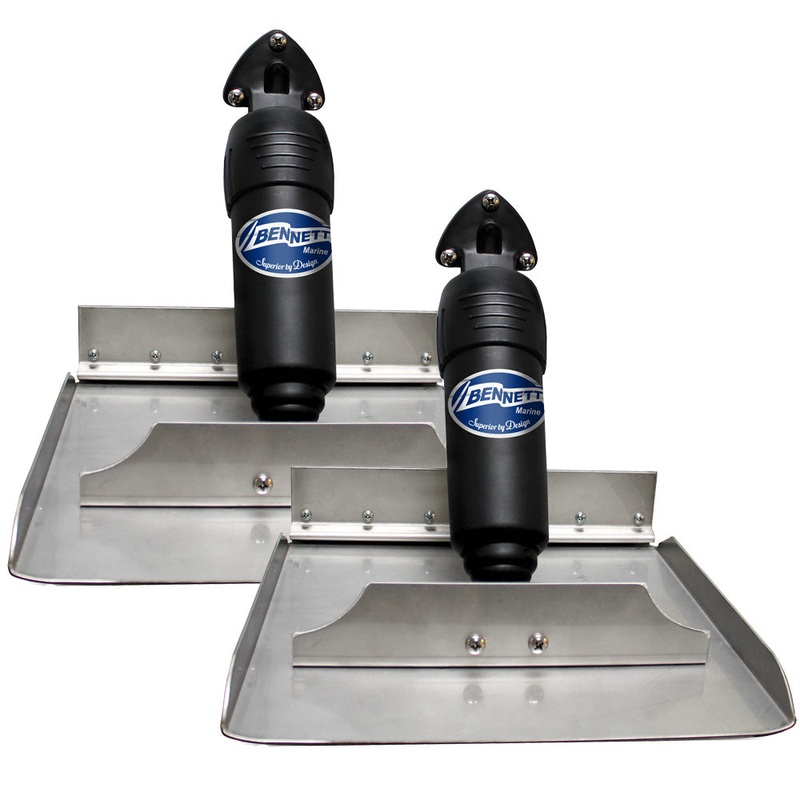Bennett BOLT 12×12 Electric Trim Tab System – Control Switch Required [BOLT1212]