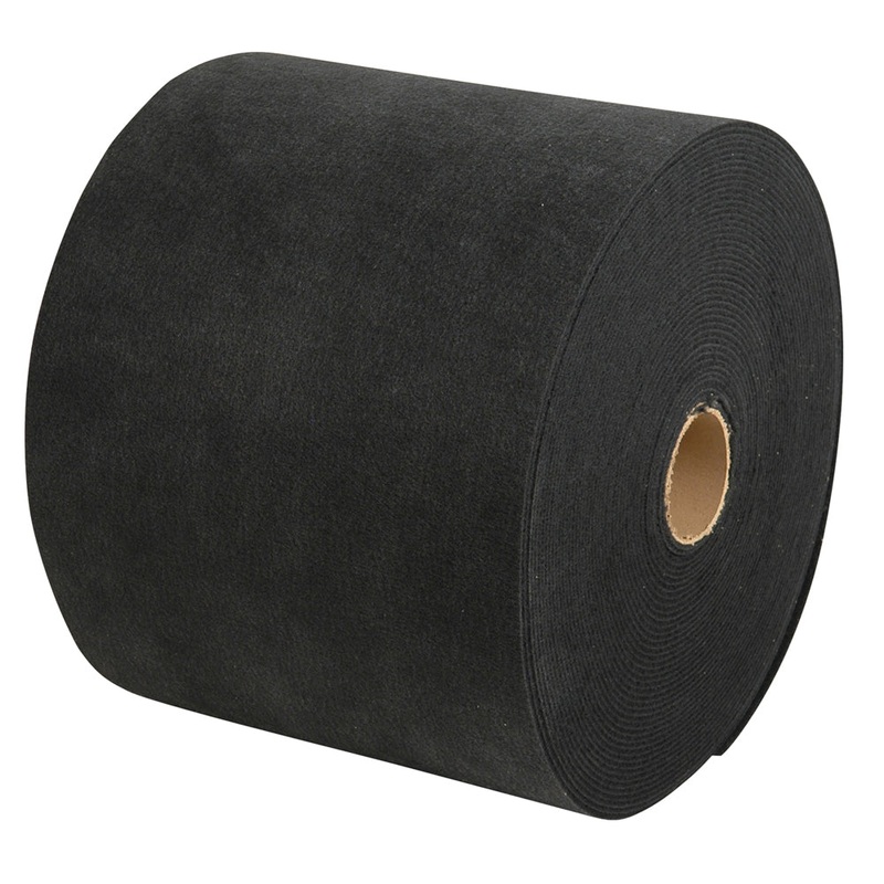 C.E. Smith Carpet Roll – Black – 18W x 18’L [11349]