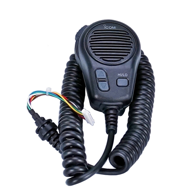 Icom Standard Hand Mic f/M424 – Black [HM196B]