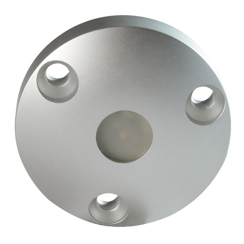 Lumitec Anywhere Light – Brushed Housing – Tri-Color – White, Blue & Red [101071]