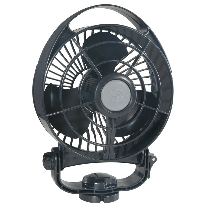 SEEKR by Caframo Bora 748 12V 3-Speed 6 Marine Fan – Black [748CABBX]