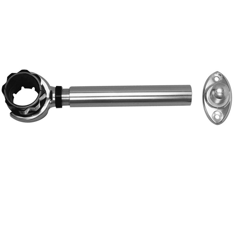 Rupp Threaded Antenna Support w/6 Flat Mount & 1.5 Collar [PAK-0004]